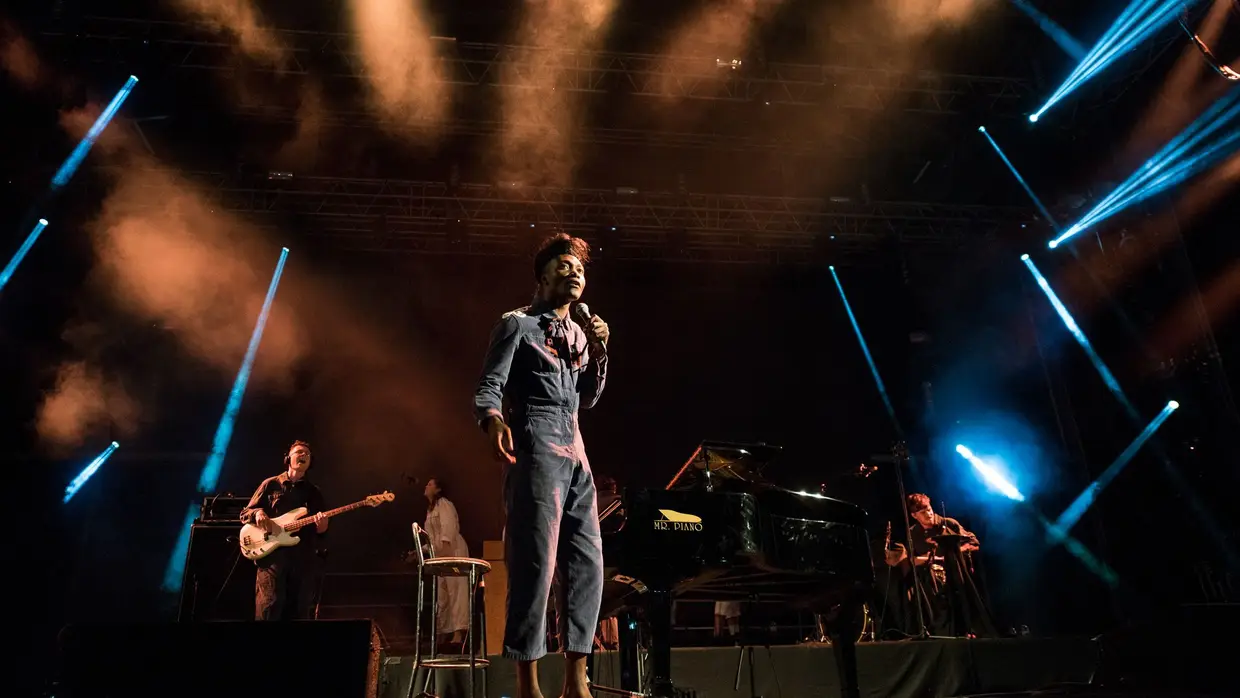 Benjamin Clementine no Vodafone Paredes de Coura'17