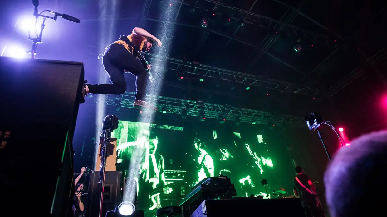 Foals no Vodafone Paredes de Coura'17