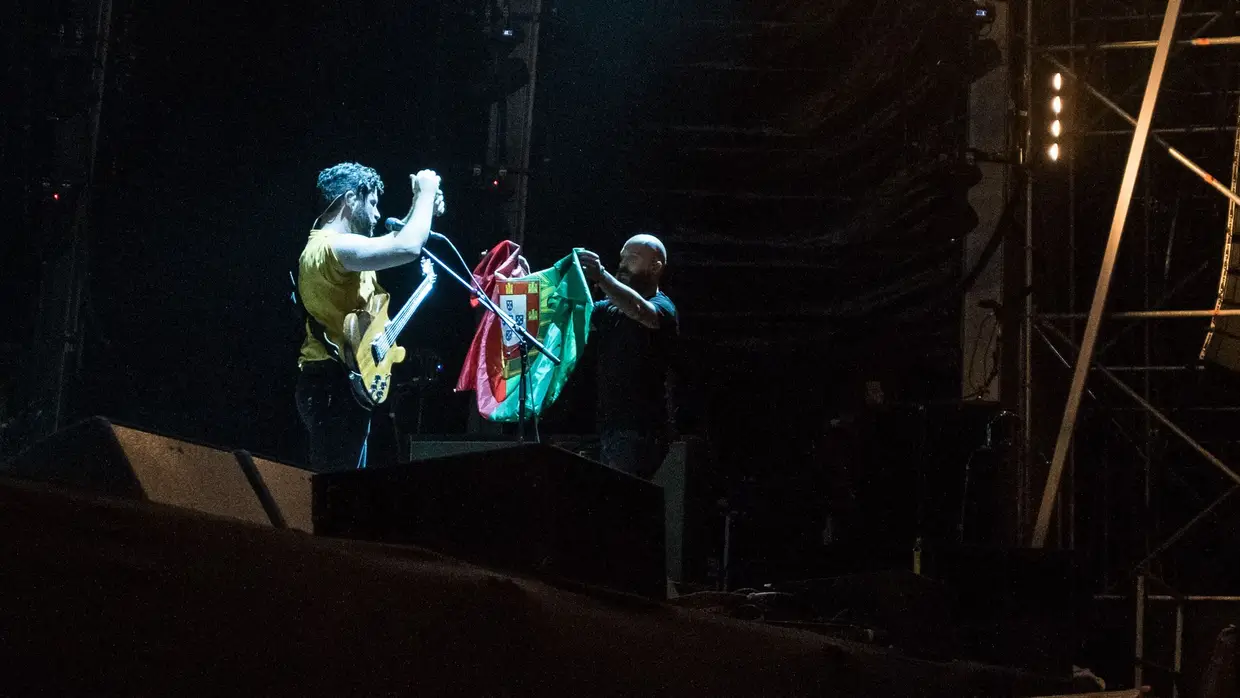 Foals no Vodafone Paredes de Coura'17