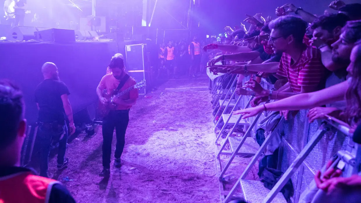 Foals no Vodafone Paredes de Coura'17