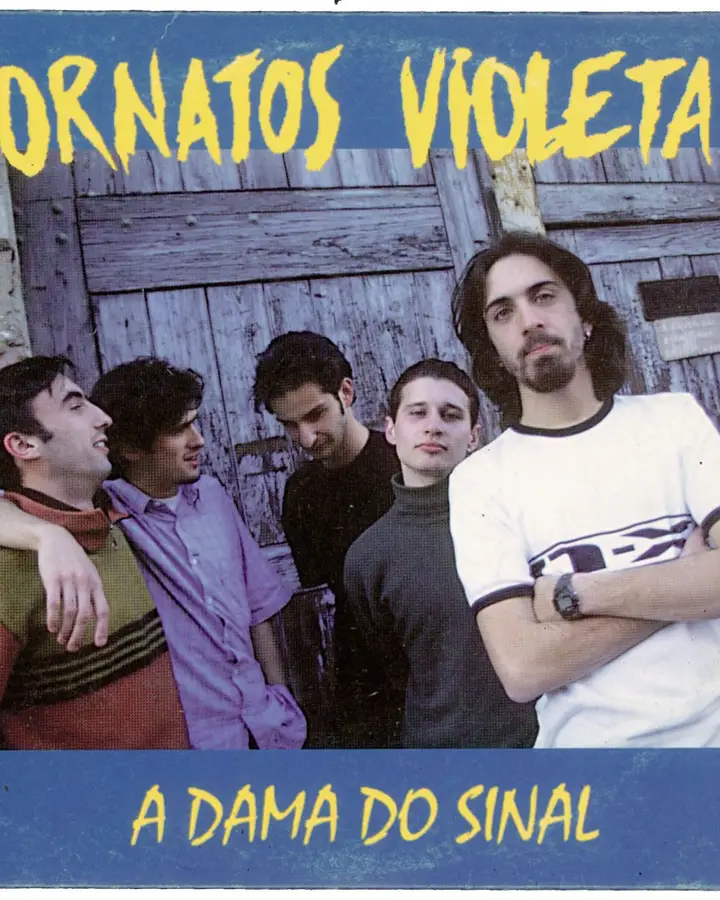 A capa do single "A Dama do Sinal"