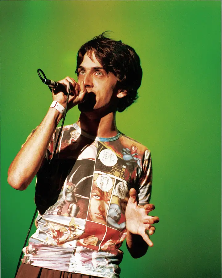 Ao vivo no festival Sudoeste, no verão de 1999
