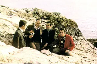 Quarteto 1111: António Moniz Pereira, José Cid, Jorge Moniz Pereira e Michel Silveira (esq-dta)