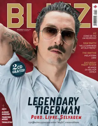 Legendary Tigerman na capa da BLITZ de dezembro de 2017