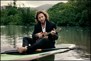 Eddie Vedder a solo, em 2011