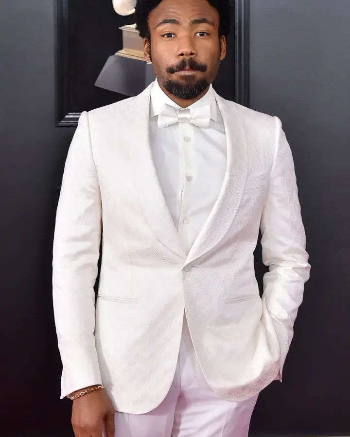 Childish Gambino na passadeira vermelha