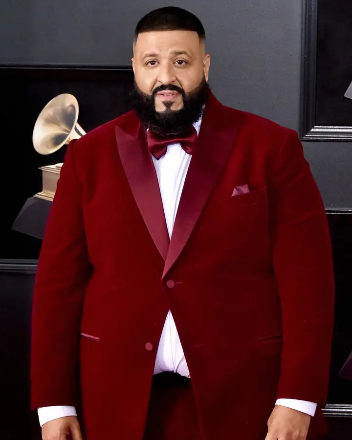 DJ Khaled à chegada à cerimónia