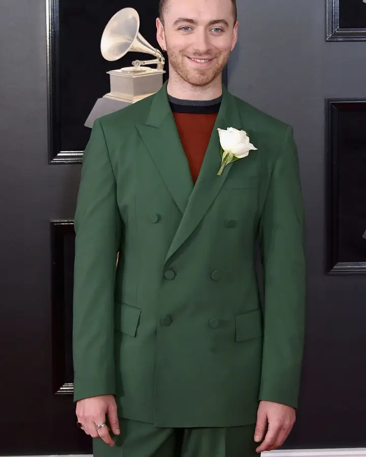 Sam Smith também foi um dos artistas a atuar na cerimnónia