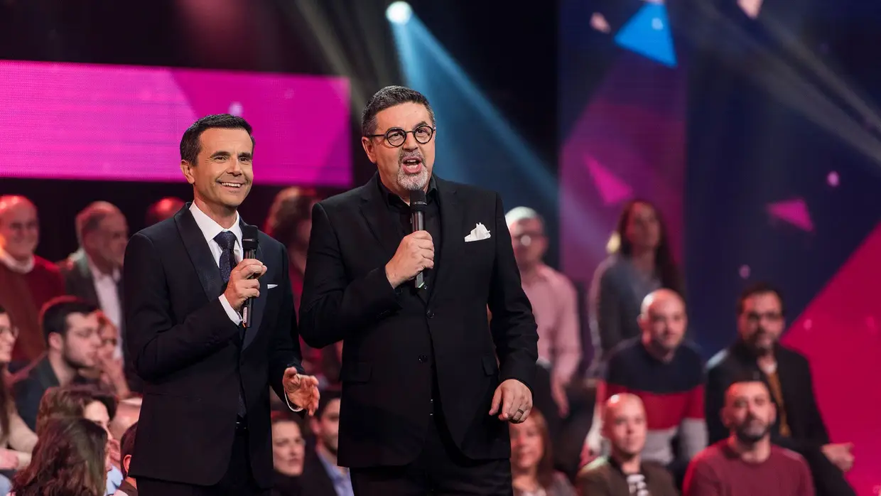 Jorge Gabriel e José Carlos Malato foram os apresentadores da primeira semifinal do Festival da Canção 2018