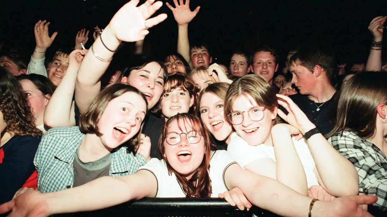 Concerto de Pulp, Inglaterra, 1996