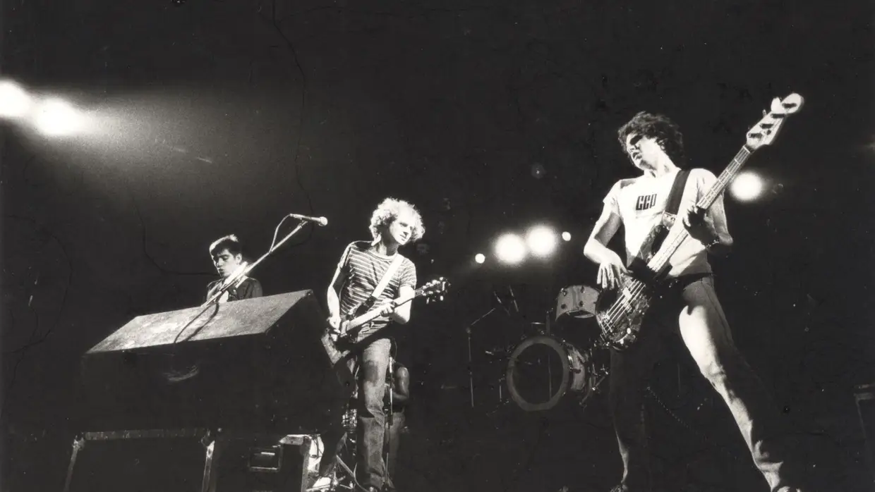 Na primeira parte dos 3 concertos em que abriram para os Ramones, setembro de 1980