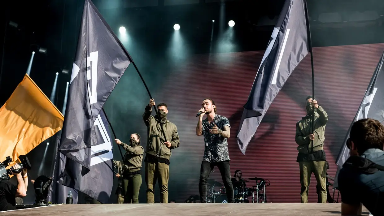 Diogo Piçarra no Rock in Rio Lisboa'18