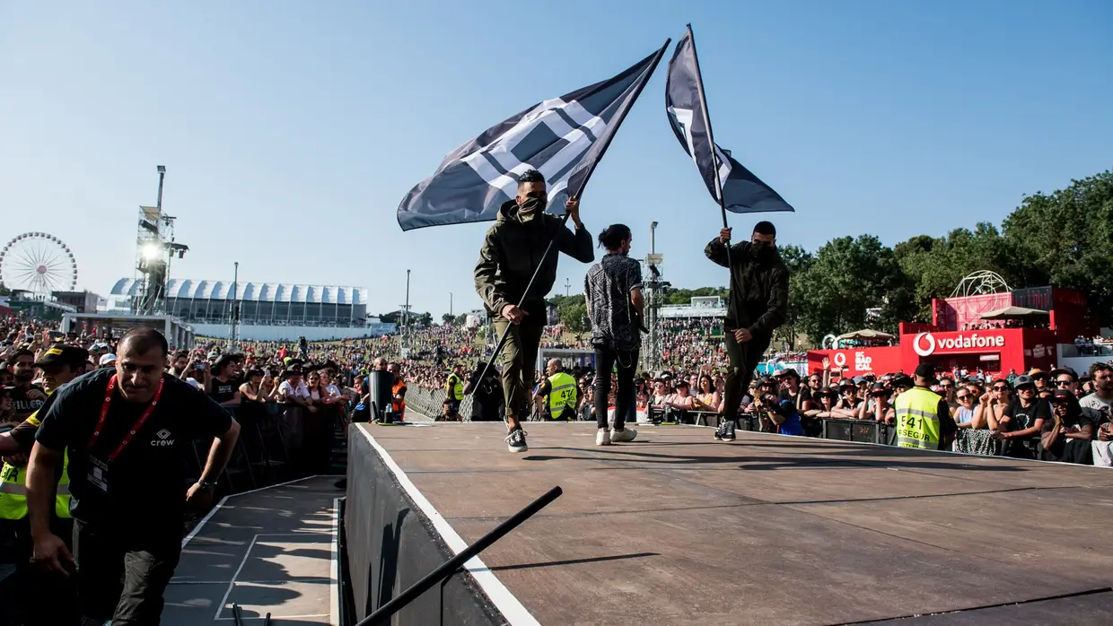 Diogo Piçarra no Rock in Rio Lisboa'18