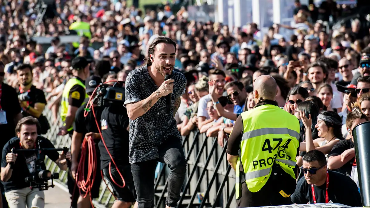 Diogo Piçarra no Rock in Rio Lisboa'18