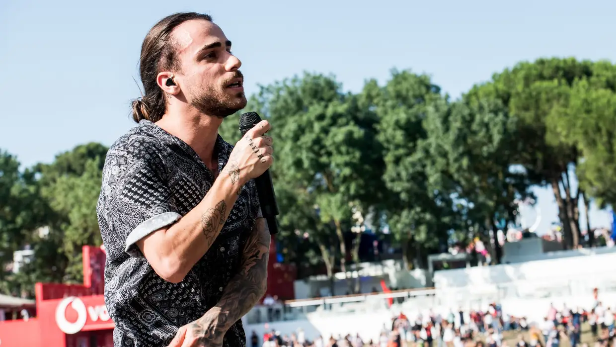 Diogo Piçarra no Rock in Rio Lisboa'18