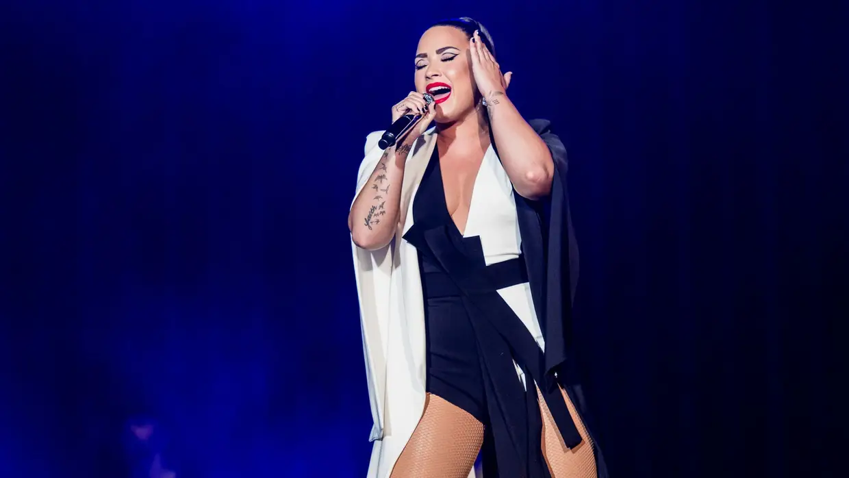 Demi Lovato no Rock in Rio Lisboa'18