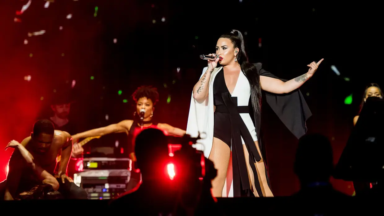 Demi Lovato no Rock in Rio Lisboa'18