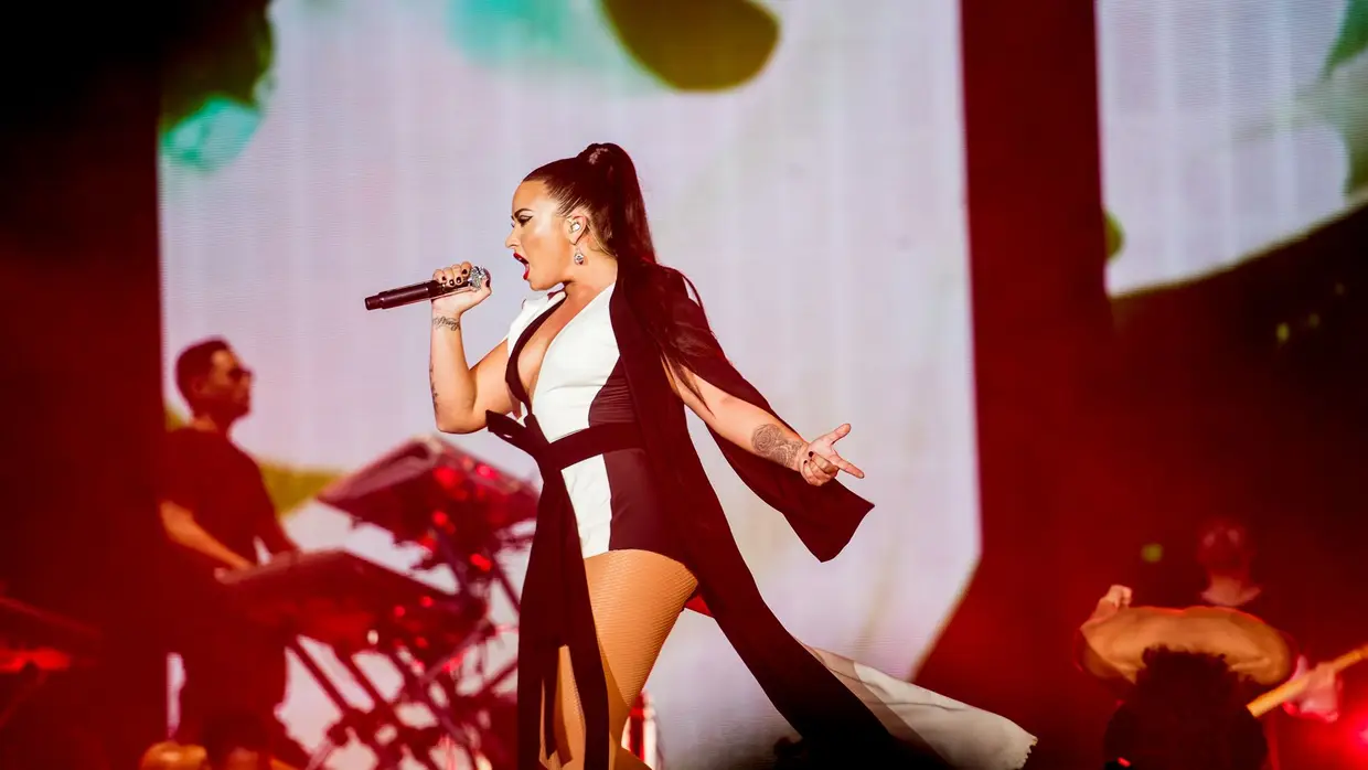 Demi Lovato no Rock in Rio Lisboa'18