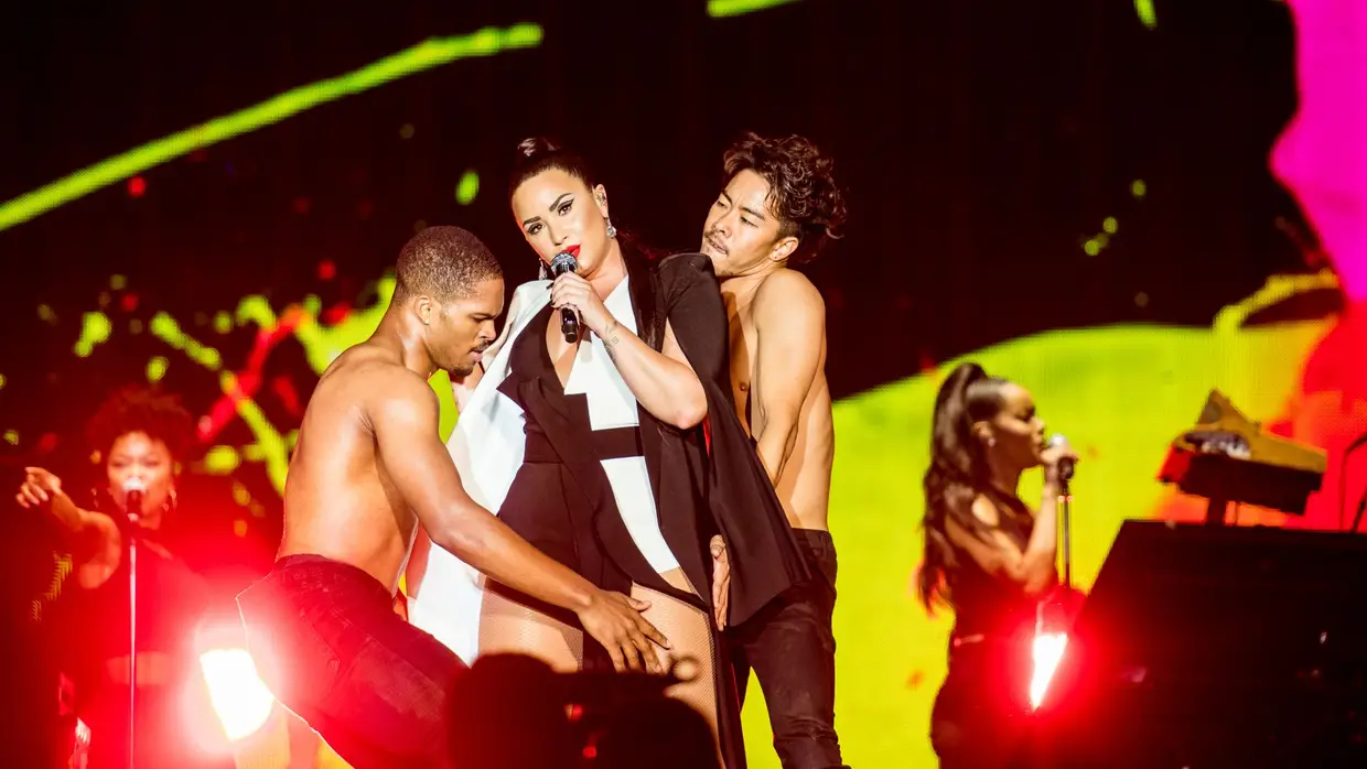 Demi Lovato no Rock in Rio Lisboa'18