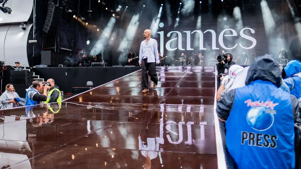 James no Rock in Rio Lisboa'18