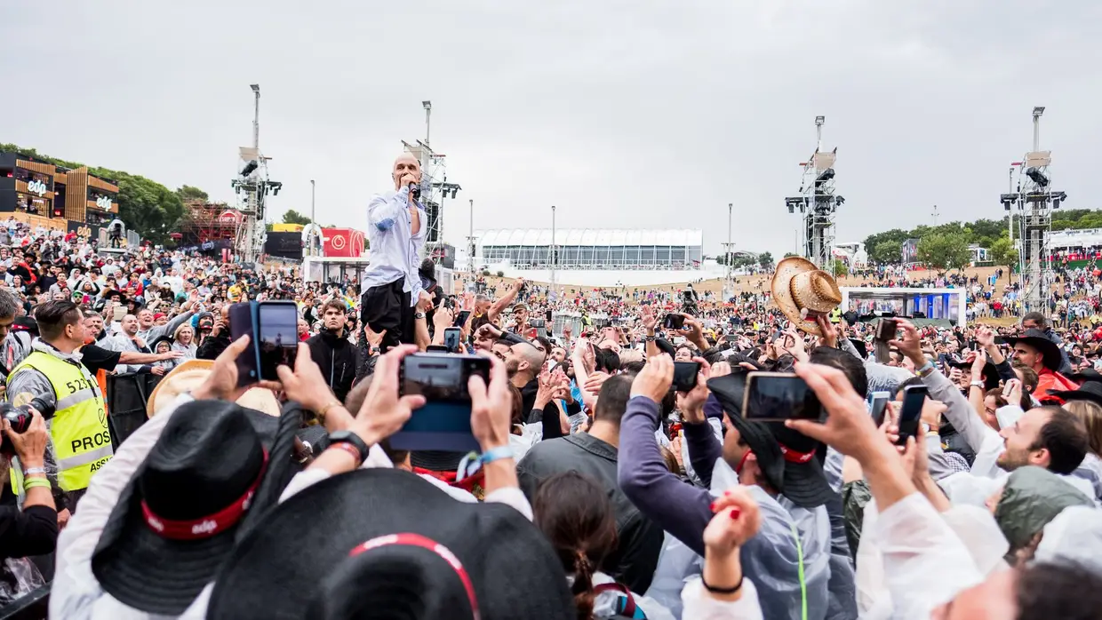 James no Rock in Rio Lisboa'18