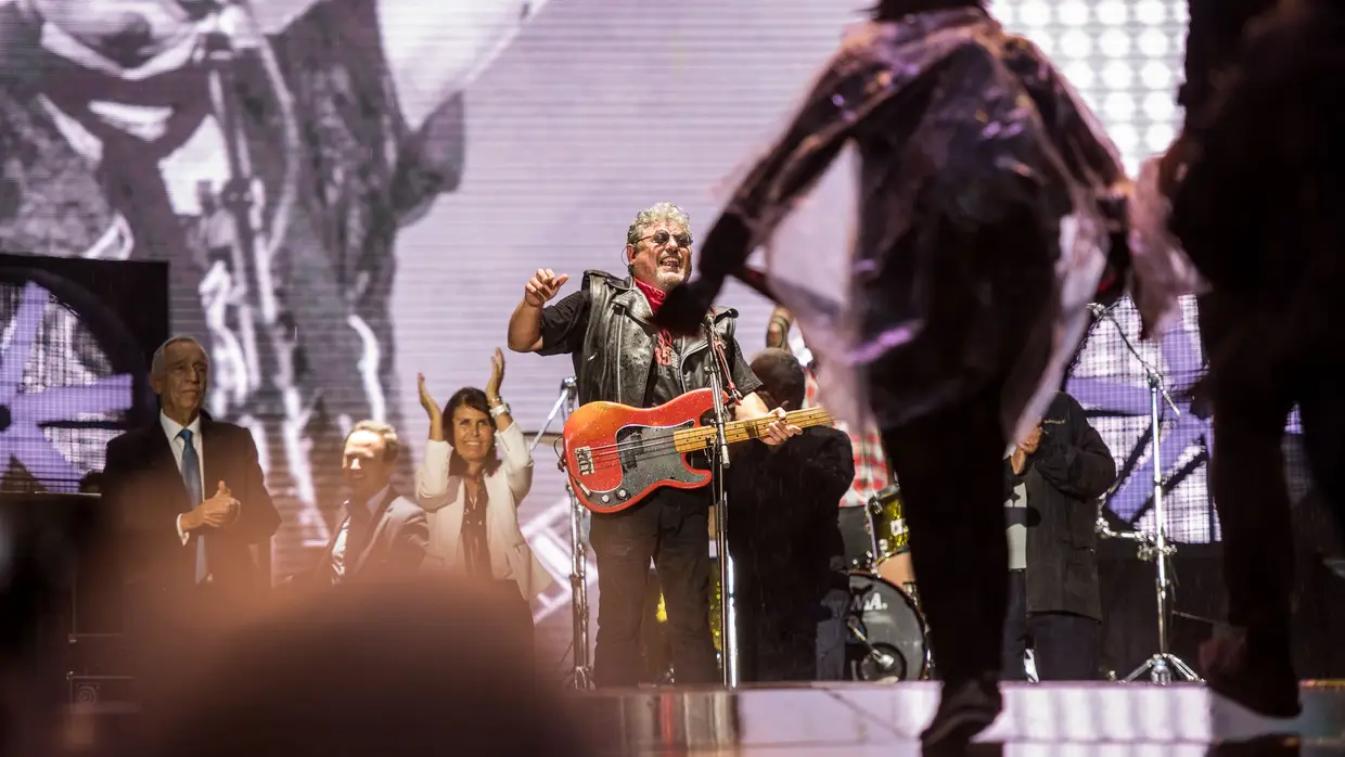Homenagem a Zé Pedro no Rock in Rio Lisboa'18