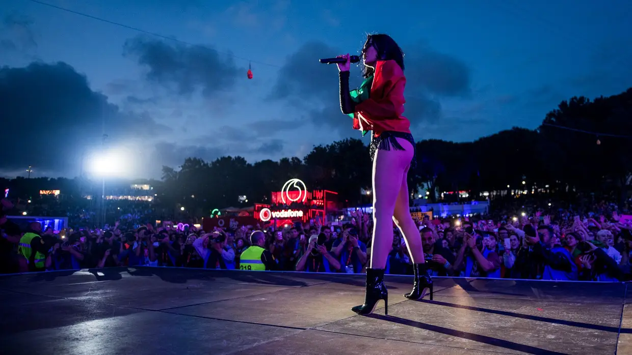Jessie J no Rock in Rio Lisboa'18