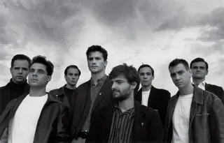 A Sétima Legião nos anos 80. Ricardo Camacho é o terceiro a contar da direita