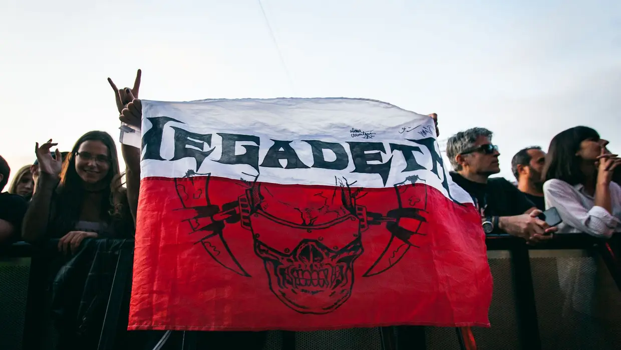 Megadeth em Oeiras