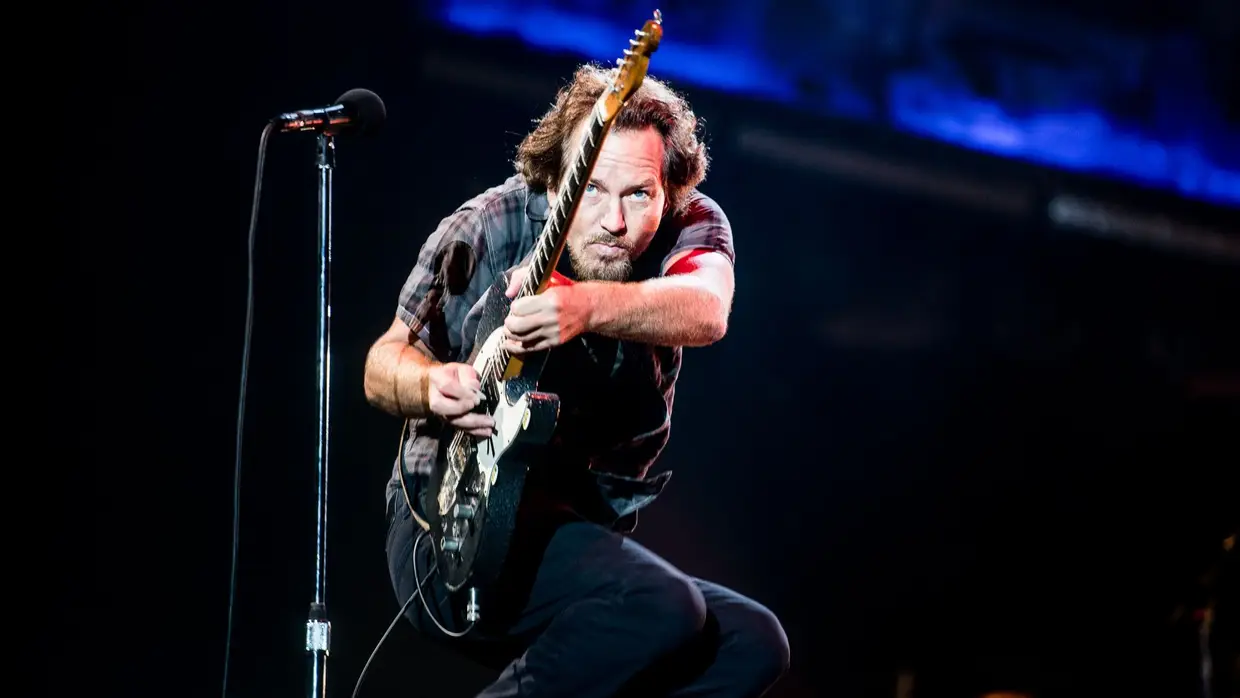 Rei e senhor do festival, Eddie Vedder e os seus Pearl Jam