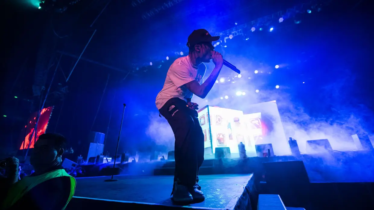 Travis Scott no Super Bock Super Rock'18