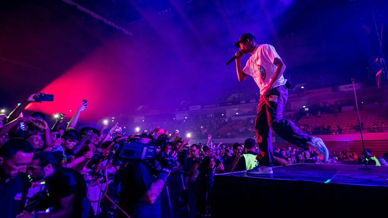 Travis Scott no Super Bock Super Rock'18