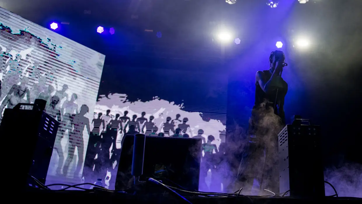 Travis Scott no Super Bock Super Rock'18