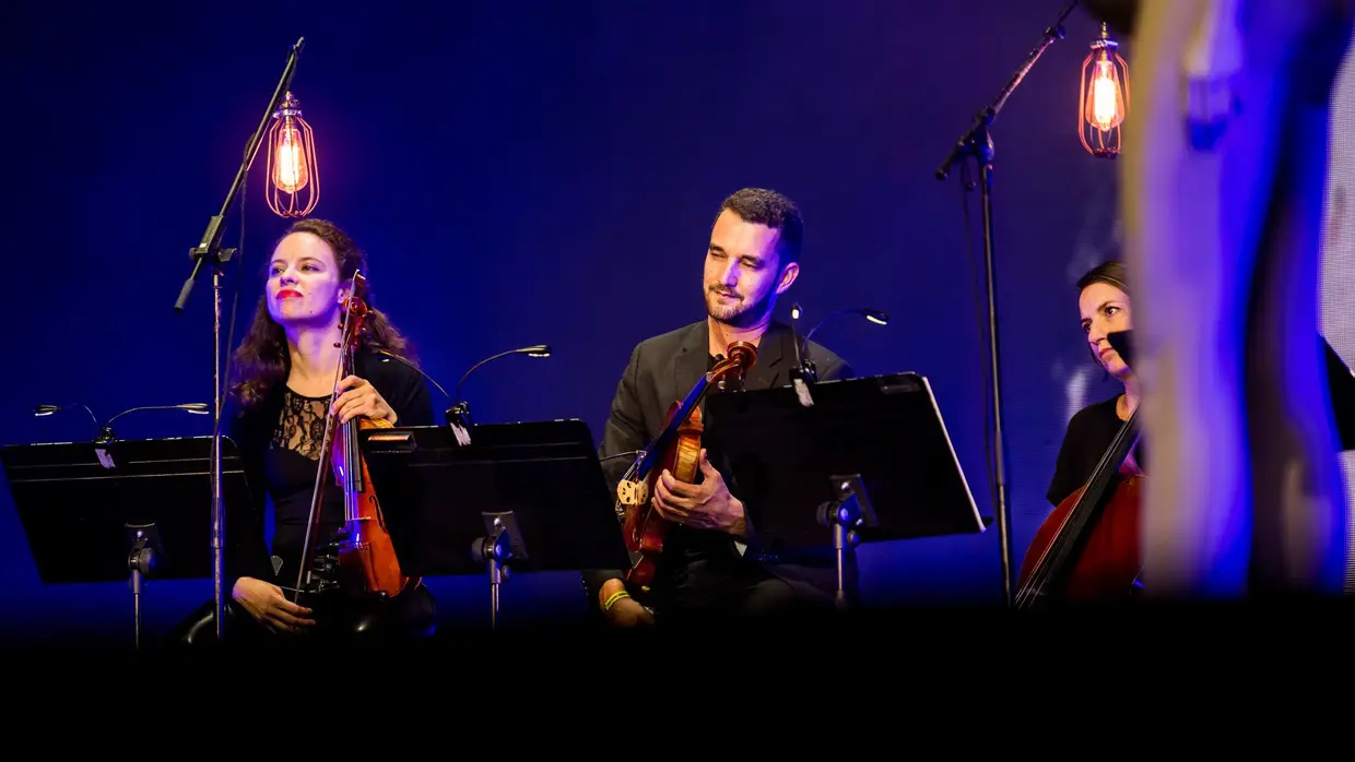 Ana Moura com Benjamin Clementine no Super Bock Super Rock'18