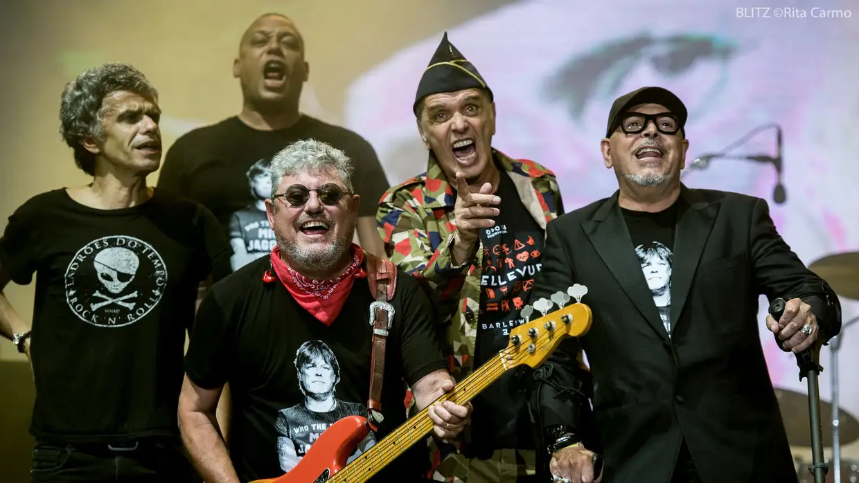 Homenagem a Zé Pedro (Tó Trips, Carlão, Tim, Rui Reininho e Paulo Gonzo)