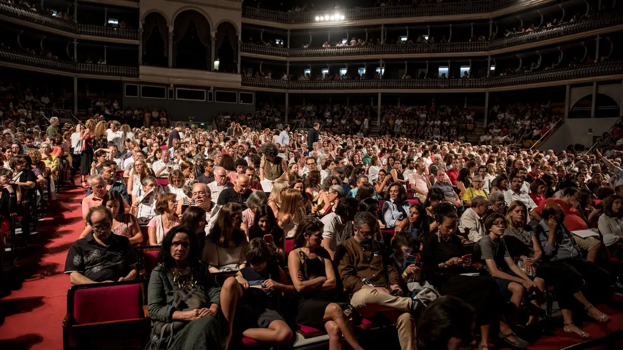 Caetano Moreno Zeca e Tom Veloso no Coliseu dos Recreios, Lisboa