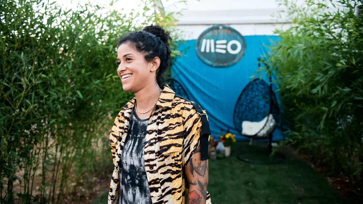 Blaya nos bastidores do MEO Sudoeste 2018