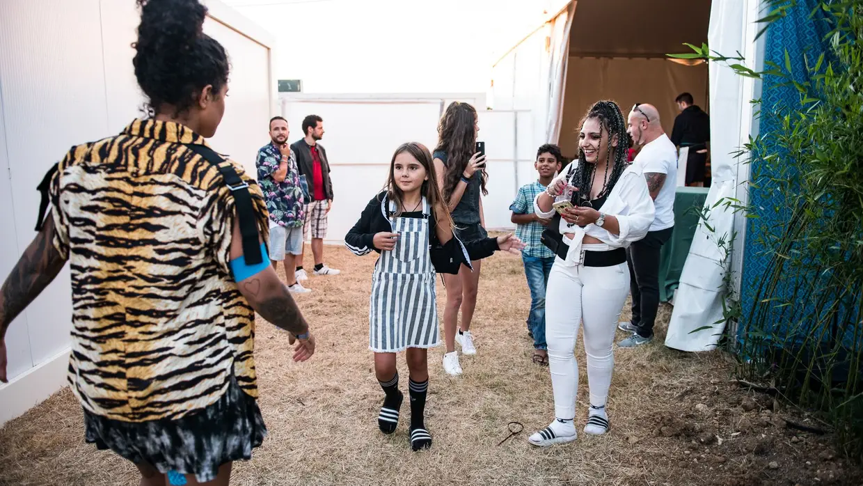 Blaya nos bastidores do MEO Sudoeste 2018