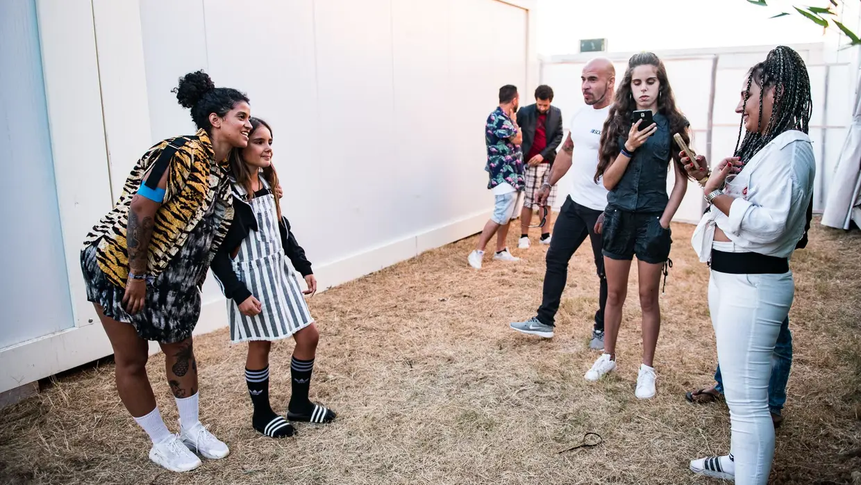 Blaya nos bastidores do MEO Sudoeste 2018