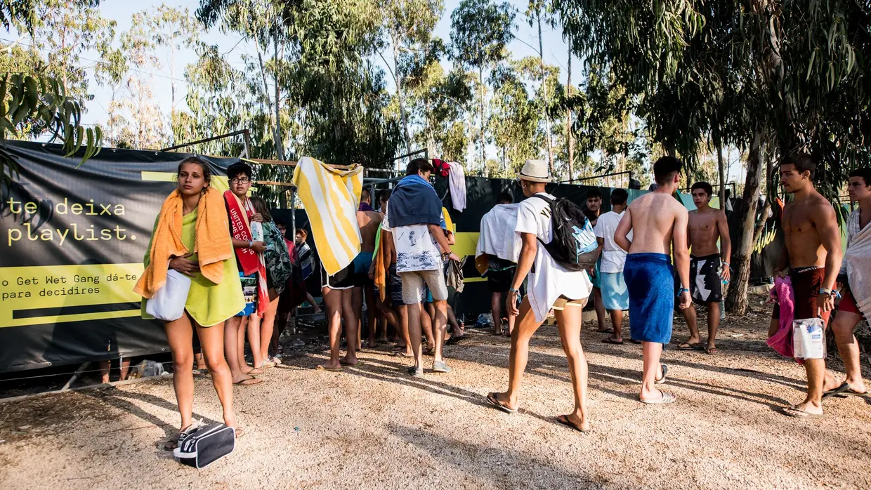 No campismo do MEO Sudoeste'18