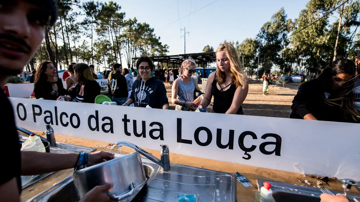 No campismo do MEO Sudoeste'18