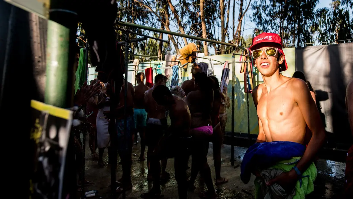 No campismo do MEO Sudoeste'18