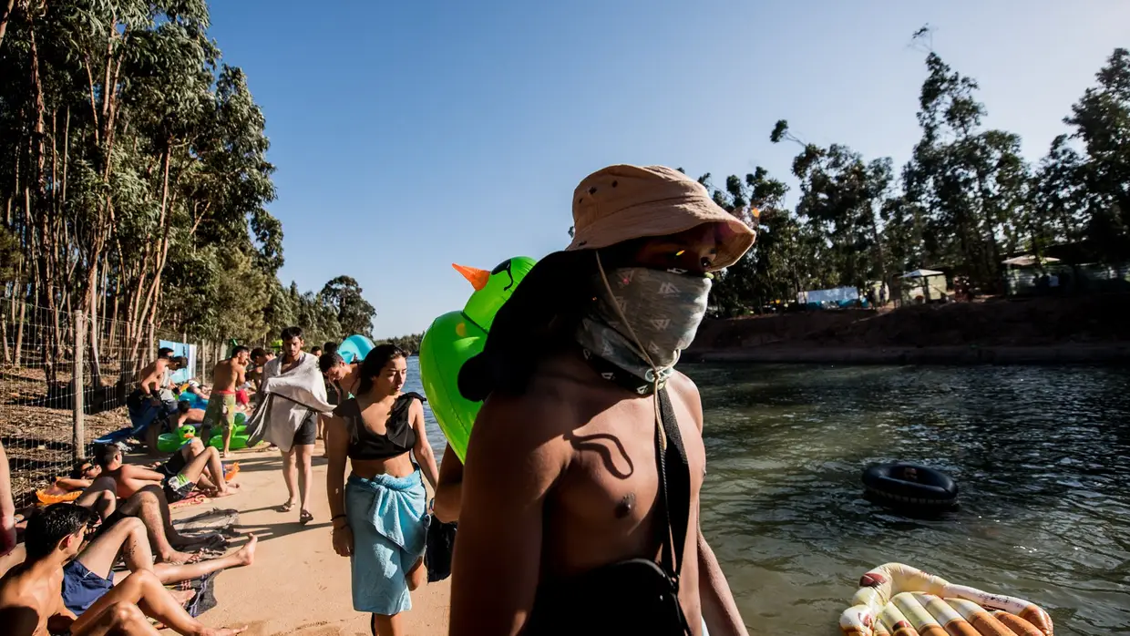 A banhos no MEO Sudoeste'18
