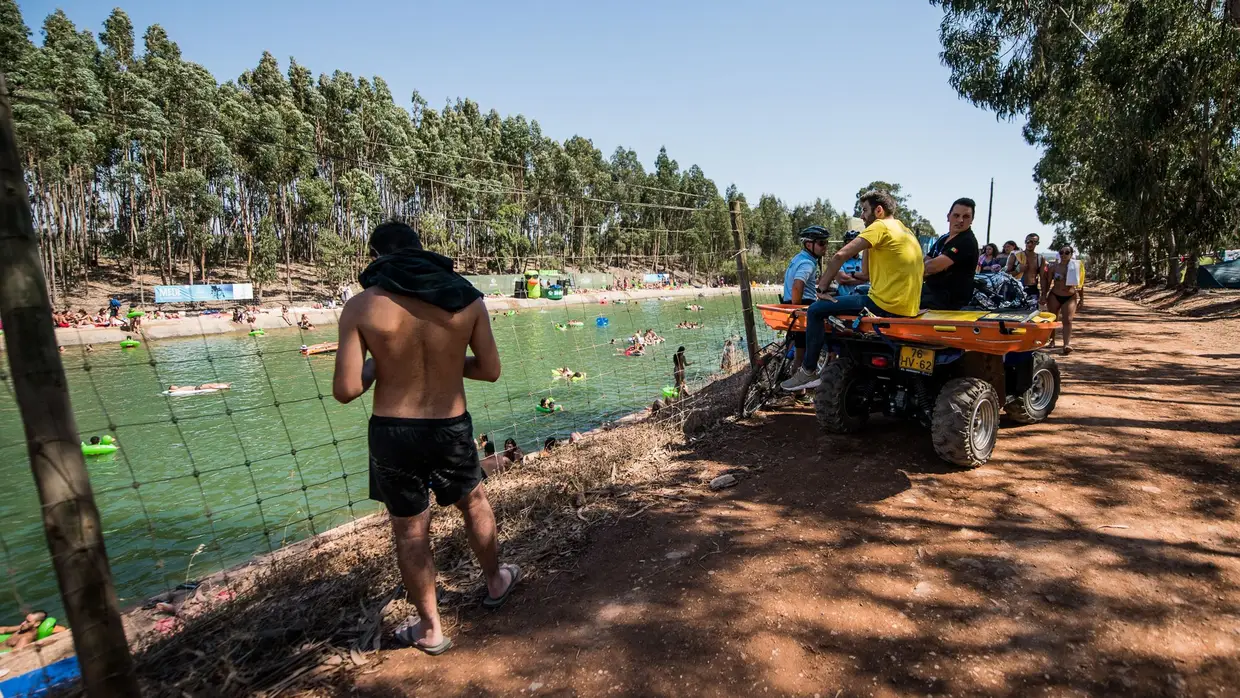 A banhos no MEO Sudoeste'18