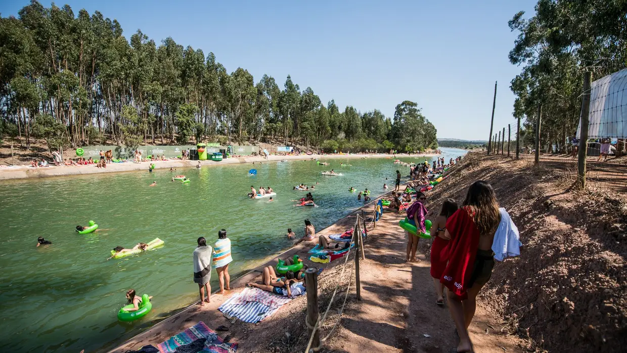 A banhos no MEO Sudoeste'18