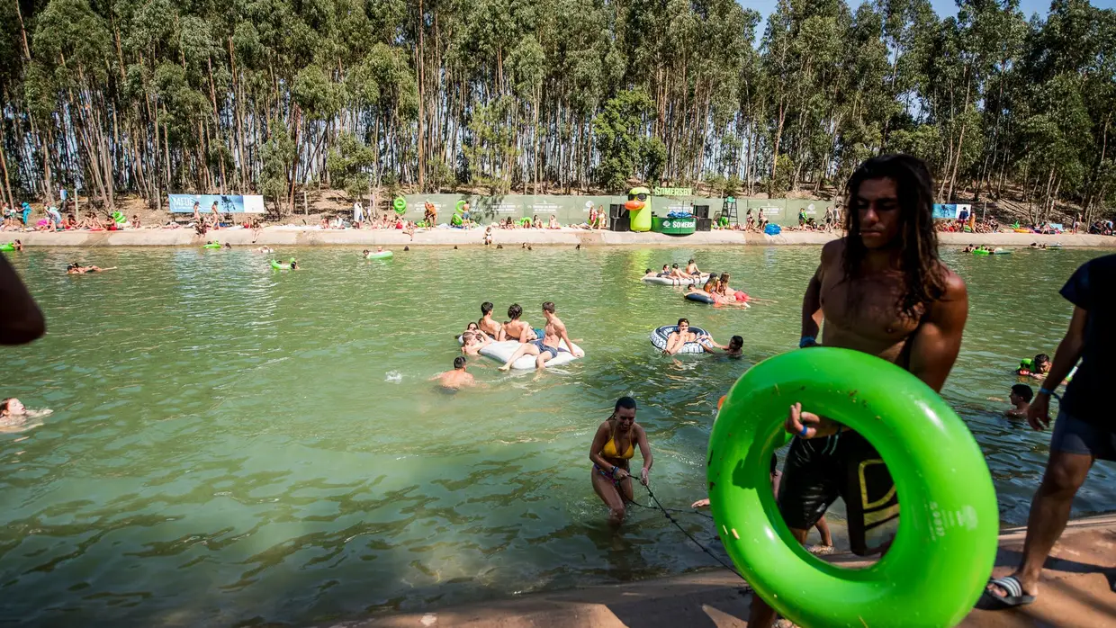 A banhos no MEO Sudoeste'18