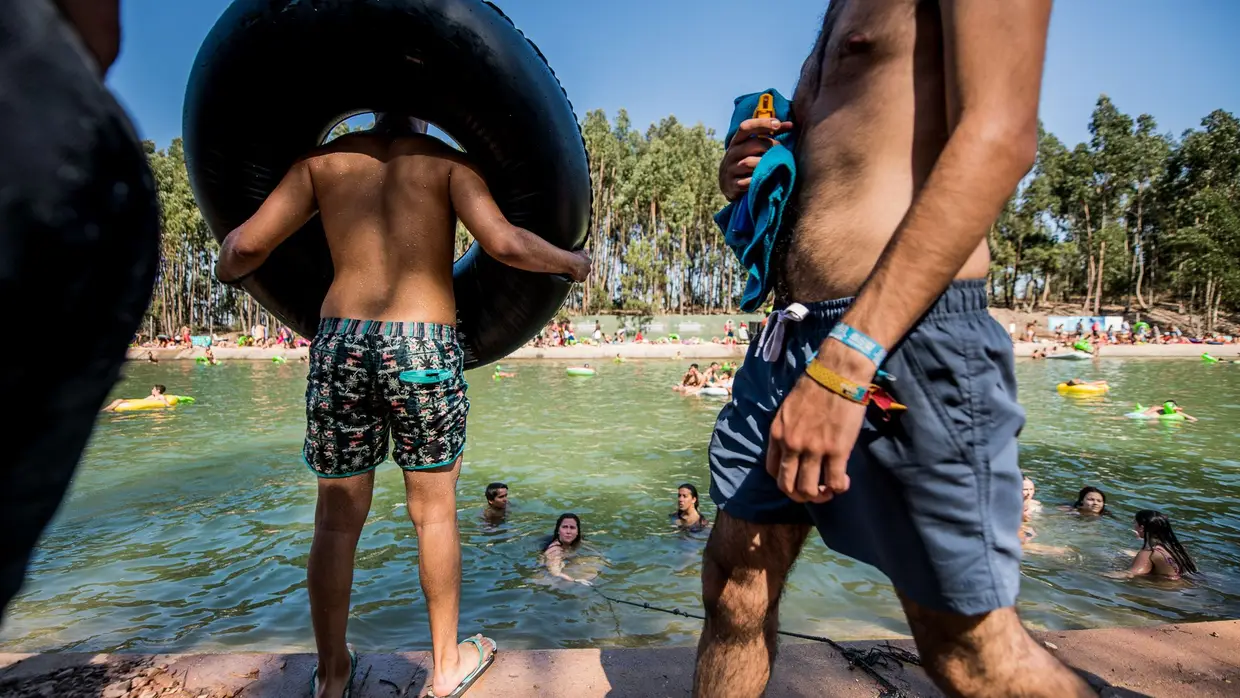 A banhos no MEO Sudoeste'18