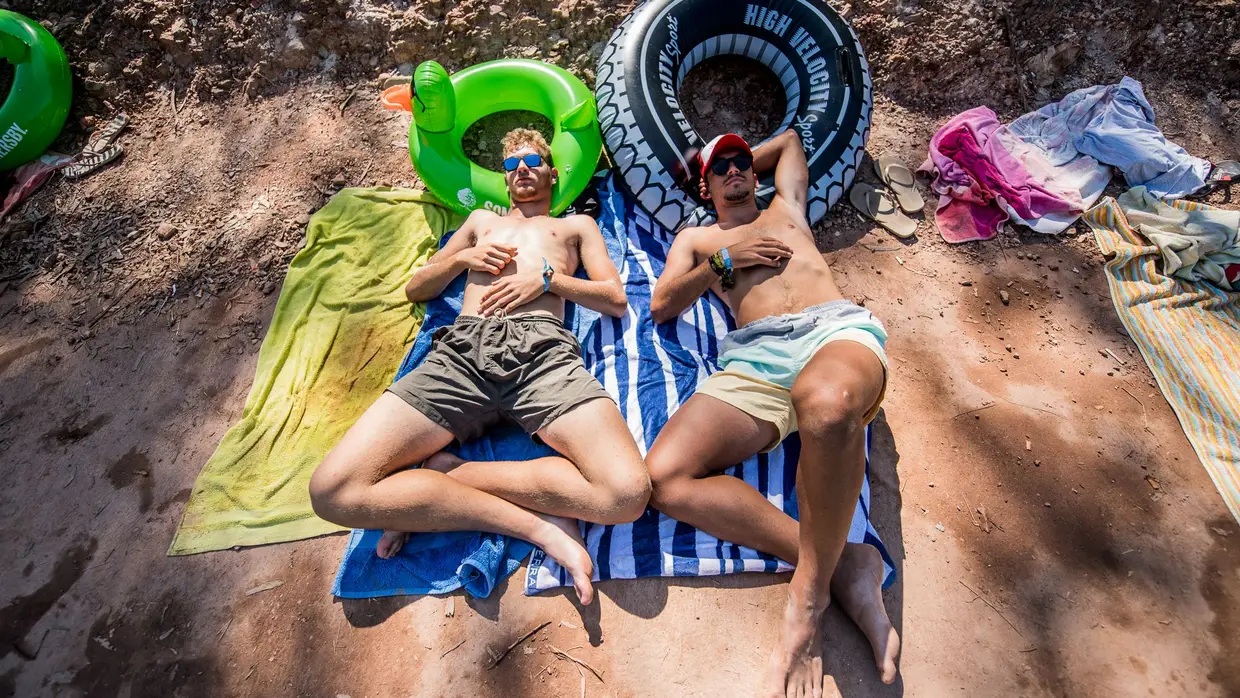 A banhos no MEO Sudoeste'18