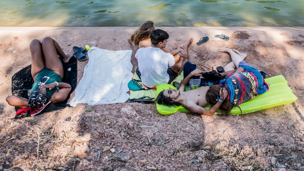A banhos no MEO Sudoeste'18