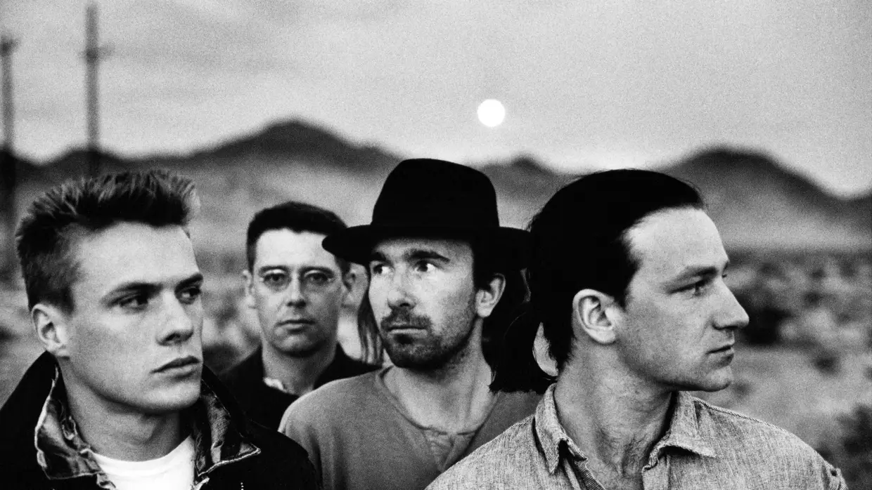 Os U2 no deserto de Joshua Tree